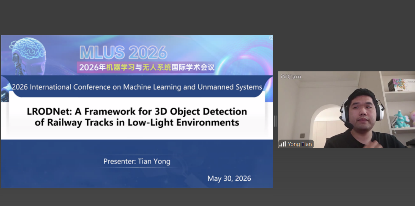 Yong Tian oral presentation